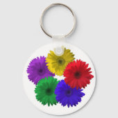 Gerber Daisy Sleutelhanger (Voorkant)