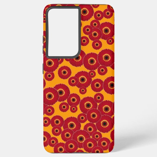 Gerber-madeliefjes Samsung Galaxy Hoesje (Achterkant)