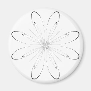 Gerbera arabesque magneet
