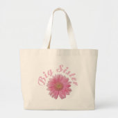 Gerbera Big Sister Grote Tote Bag (Voorkant)