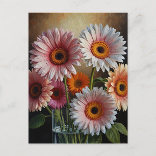 gerbera bloemen briefkaart