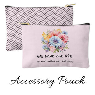 Gerbera bloemen positieve woorden roze etui