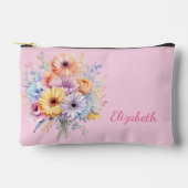Gerbera bloemen voegen naam roze toe etui (Voorkant)