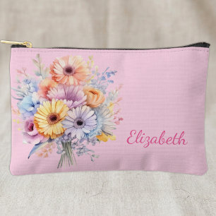 Gerbera bloemen voegen naam roze toe etui