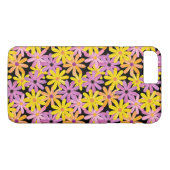 Gerbera bloemenpatroon, achtergrond Case-Mate iPhone case (Achterkant (Horizontaal))