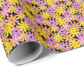 Gerbera-bloesem, achtergrond cadeaupapier (Rol Hoek)