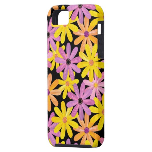 Gerbera-bloesem, achtergrond Case-Mate iPhone case (Achterkant Links)