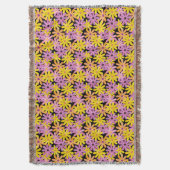 Gerbera-bloesem, achtergrond deken (Voorkant Verticaal)