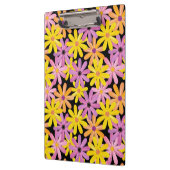 Gerbera-bloesem, achtergrond klembord (Links)