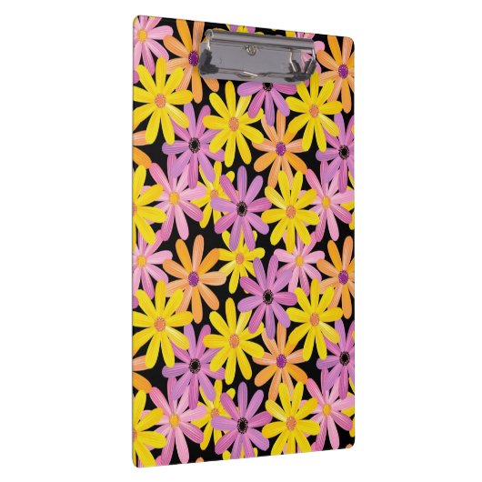 Gerbera-bloesem, achtergrond klembord (Rechts)