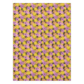 Gerbera-bloesem, achtergrond tafelkleed (Voorkant)