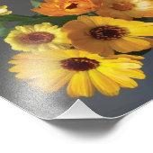 Gerbera boeketverf foto afdruk (Hoek)