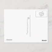 Gerbera Briefkaart (Achterkant)