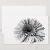 Gerbera Briefpapier (Voorkant / Achterkant)