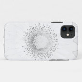 Gerbera BW Case-Mate iPhone Case (Achterkant (horizontaal))