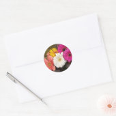 Gerbera Daisies 017 Ronde Sticker (Envelop)