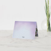 Gerbera Daisies Folded Bedankt (Achterkant)