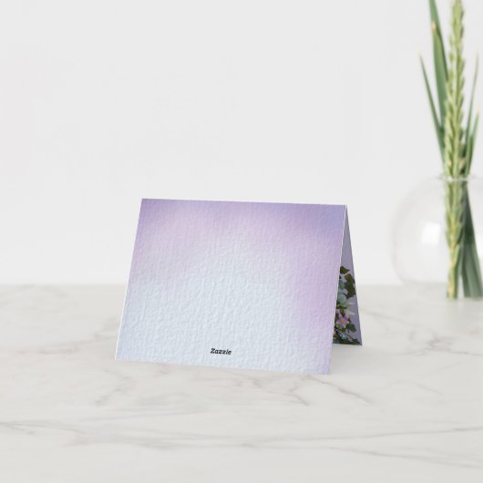 Gerbera Daisies Folded Bedankt (Achterkant)