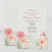 Gerbera Daisies Kaart (Voorkant / Achterkant)