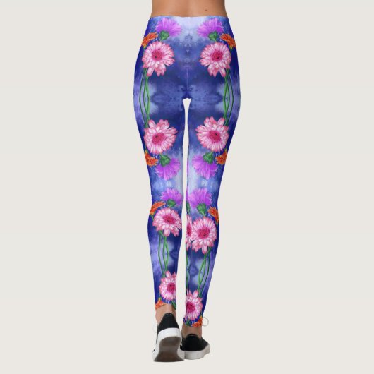 Gerbera Daisies Leggings (Achterkant)