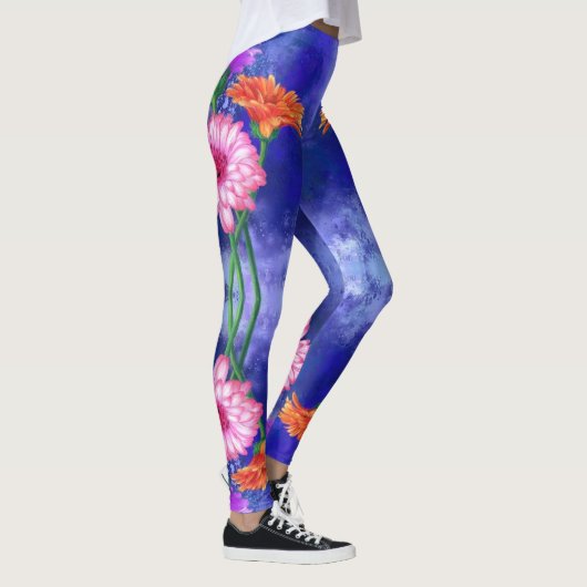 Gerbera Daisies Leggings (Rechts)