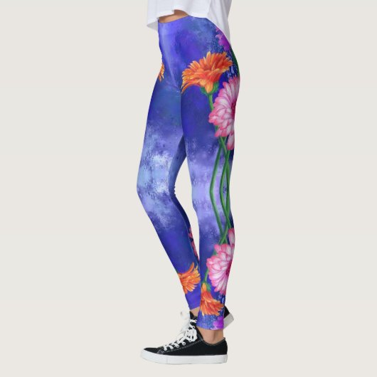 Gerbera Daisies Leggings (Links)