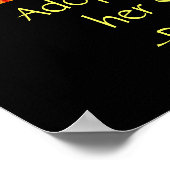 Gerbera Daisies met Citaat Poster (Hoek)