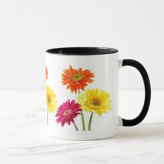 Gerbera Daisies Mok (Rechts)