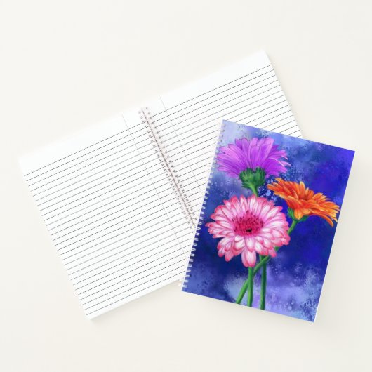 Gerbera Daisies Notitieboek (Binnen)