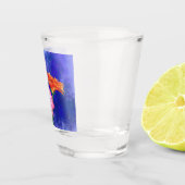 Gerbera Daisies schoot glas (Rechts)