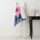 Gerbera Daisies Sherpa Blanket Deken (In situ)