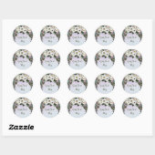 Gerbera Daisies Swag Ronde Sticker (Vel)