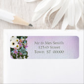 Gerbera Daisies Swag Wedding Etiket (Insitu)