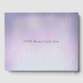 Gerbera Daisies Swag Wedding Gastenboek (Achterkant)