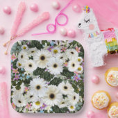 Gerbera Daisies Swag Wedding Paper Bord (Feest)