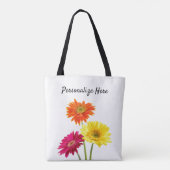 Gerbera Daisies Tote Bag (Achterkant)