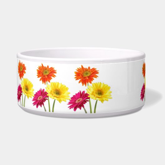 Gerbera Daisies Voerbakje (Links)