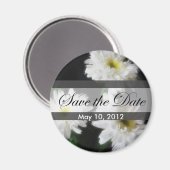 Gerbera Daisy 11 Save the Date Bruiloft Magneet (Voorkant / Achterkant)