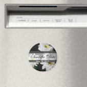 Gerbera Daisy 11 Save the Date Bruiloft Magneet (Insitu (Vaatwasser))