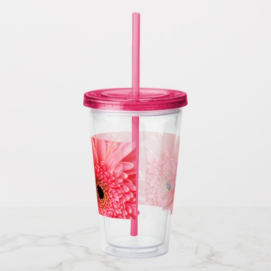 Gerbera Daisy Acryl Drinkbeker (Rechts)