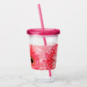 Gerbera Daisy Acryl Drinkbeker (Links)