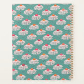 Gerbera Daisy Bloemen patroon Planner (Achterkant)