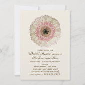 Gerbera Daisy Bridal Shower Kaart (Voorkant)