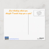 Gerbera Daisy Briefkaart (Achterkant)