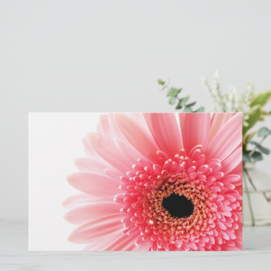 Gerbera Daisy Briefpapier (Staand voorkant)