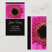 Gerbera Daisy Business Card-template Visitekaartje (Voorkant / Achterkant)