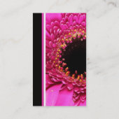 Gerbera Daisy Business Card-template Visitekaartje (Achterkant)