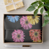 Gerbera Daisy Colorful Simple Gerber Tissuepapier (Geschenk)