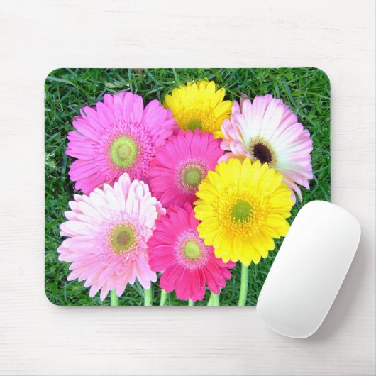 Gerbera Daisy Colors Mousepad Muismat (Met muis)