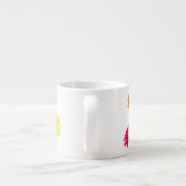 Gerbera Daisy Espresso Kop (Achterkant)